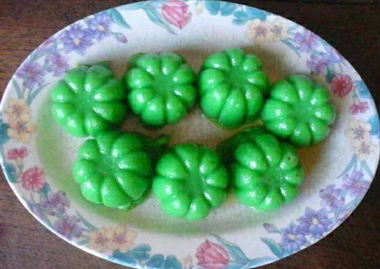 resep Bingka Telur Pandan