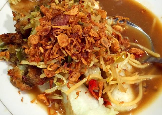 Resep Lontong mie suroboyo oleh Dapur Mimih Tita - Cookpad