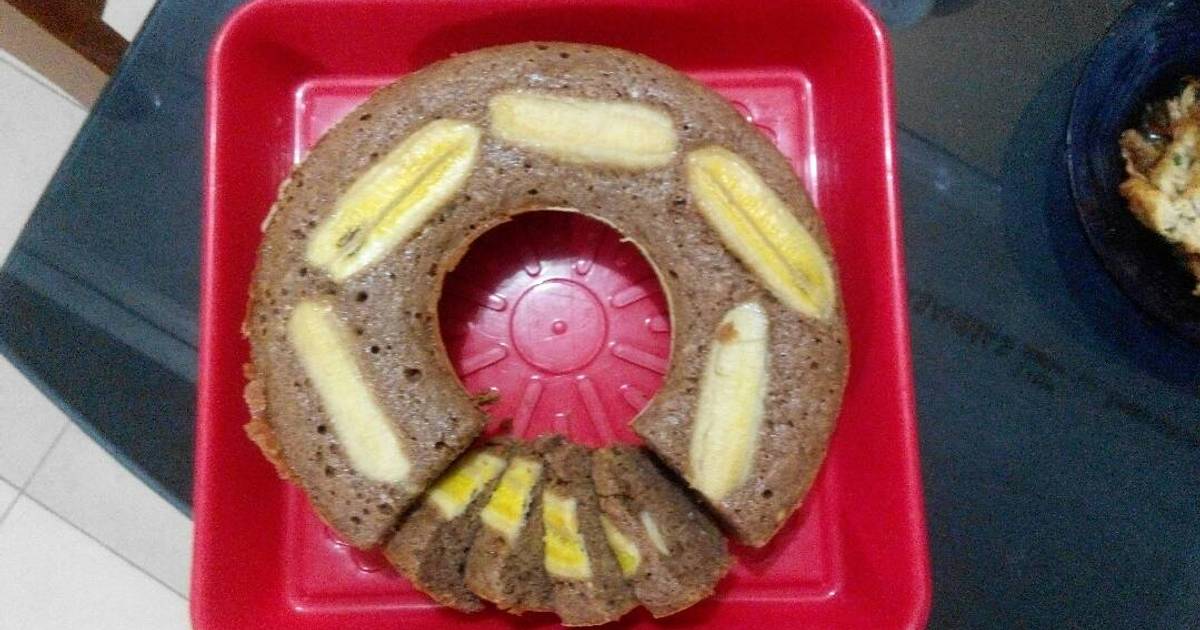 Resep Banana choco cake