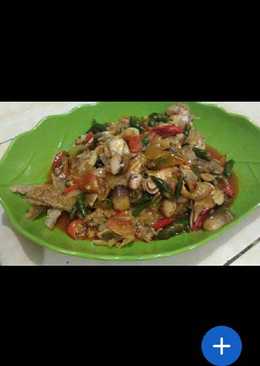 Gembung jamur oseng lombok ijo