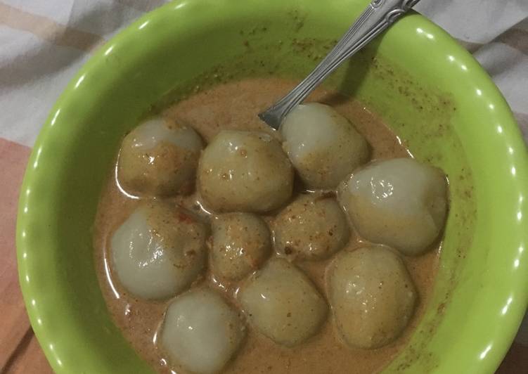 resep Cilok mandi kuah sederhana