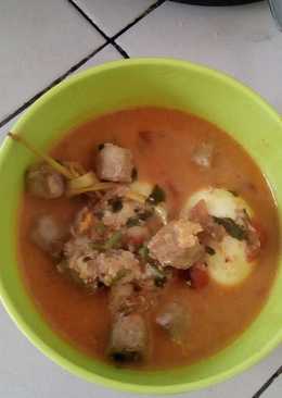 Soup ikan tuna telur