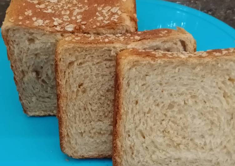 Roti tawar gandum empuk