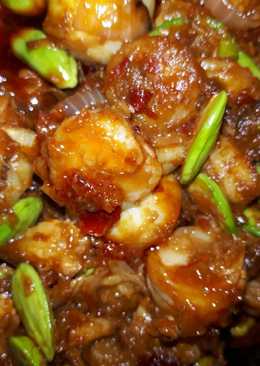 Balado udang simple