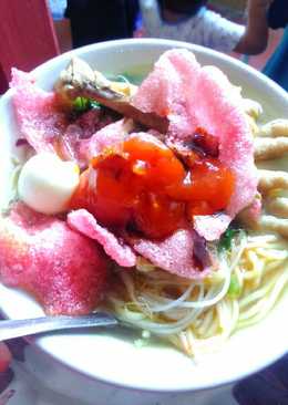 Mie Sop Ceker Ayam  (anti gagal)