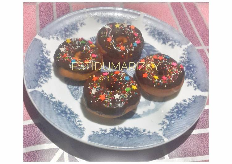 gambar untuk resep makanan Donat Coklat ceria