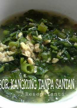 Bobor Kangkung tanpa Santan