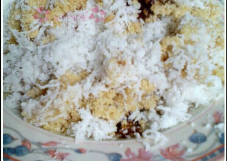 Tiwul Urap Kelapa recipe main photo