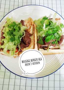 Bulgogi burger