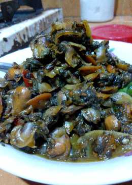 Oseng kerang pedas manis