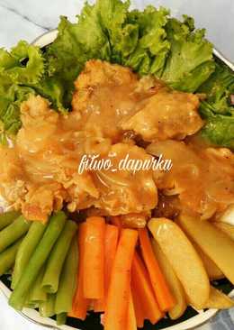 Beef steak crispy #kitaberbagi