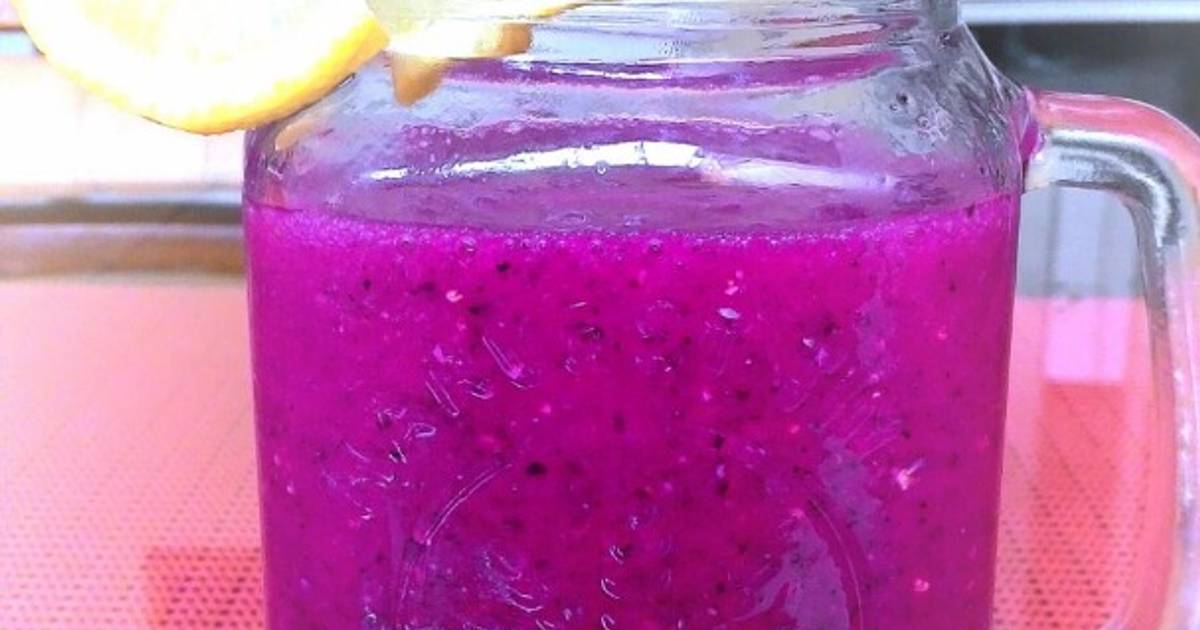 Resep Jus Buah Naga Merah