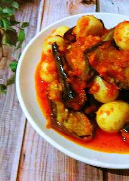 Terong balado telur puyuh