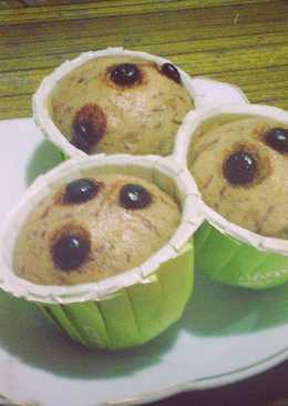 Steam Banana Cup Cake (Cup Cake Pisang Kukus)