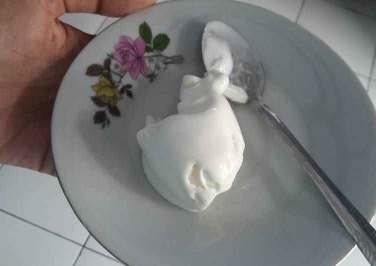 Resep Soft Ice Cream / Es Krim Lembut