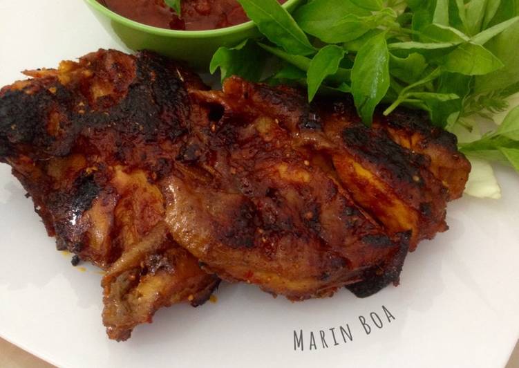 resep lengkap untuk Ayam Bakar Special