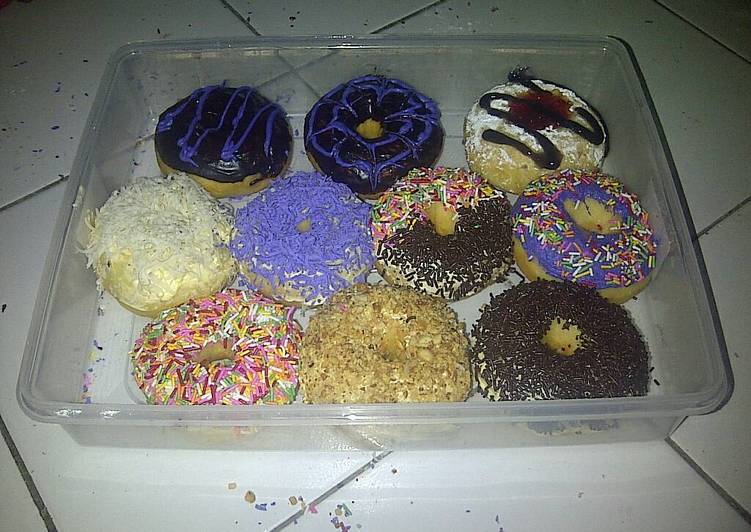 resep makanan Donut hand made