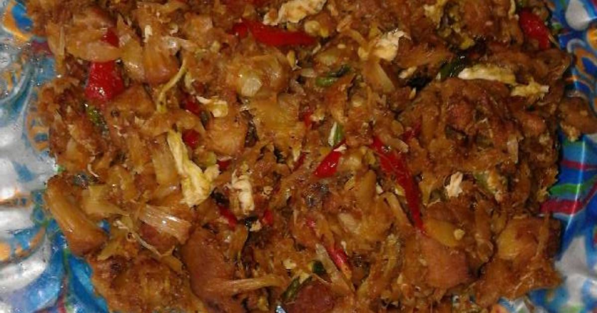 Resep Oseng mandai telur orak arik oleh Ierda azka - Cookpad