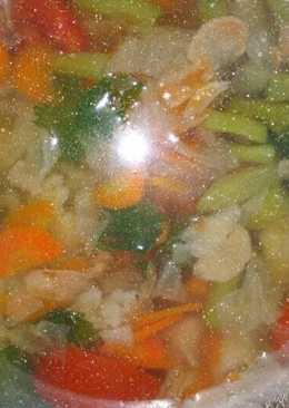 Sayur sop brokoli praktis