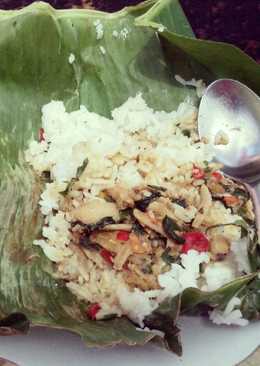 2. Nasi Bakar Teri Kemangi