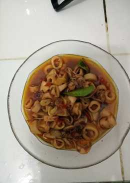 Cumi basah Saus tiram