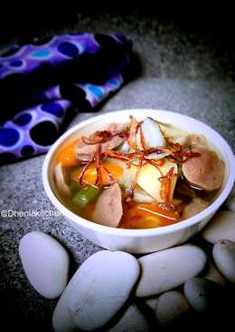 Sayur soup bakso