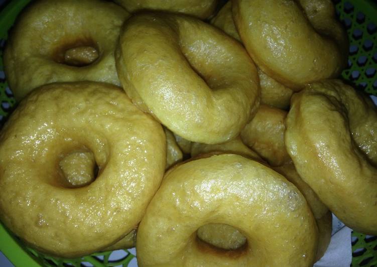 resep Donat Telo (ubi jalar) ????empuk lembut