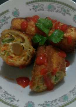 Roti Gulung Tahu Sosis