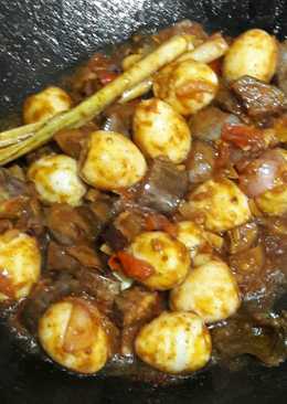 Balado terong telur puyuh