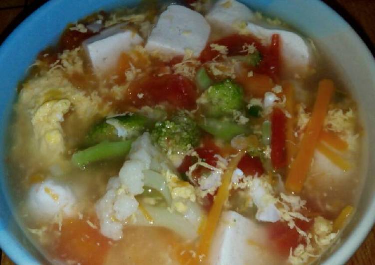 iResepi Soup itahui sayur isehati oleh Annie Cookpad