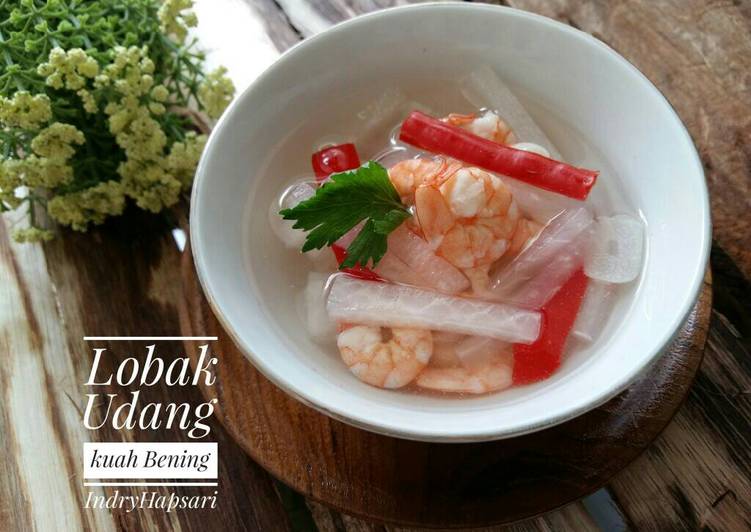 resep makanan Lobak Udang Kuah Bening #pr_sayurbening