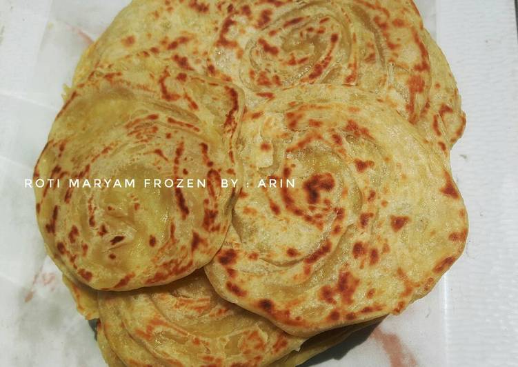 resep Roti maryam frozen