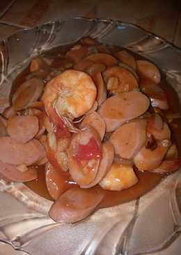 Sosis Udang Asam Manis