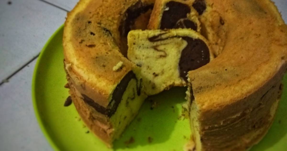 1.807 resep cake marmer lembut enak dan sederhana - Cookpad