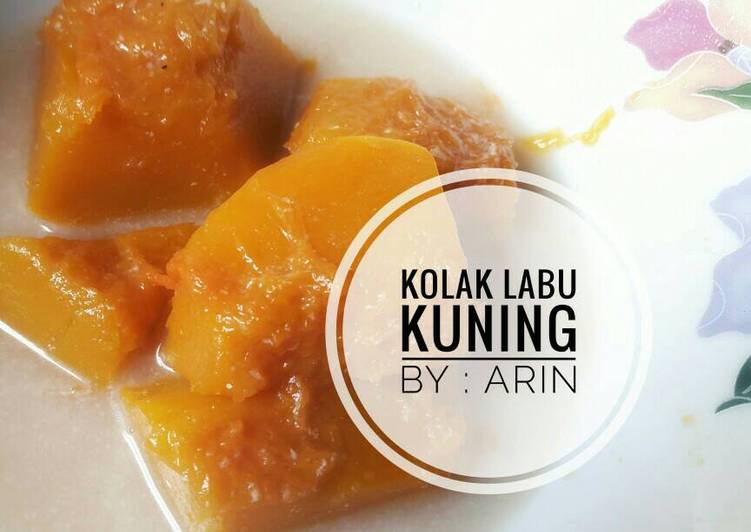 gambar untuk cara membuat Kolak labu kuning gula merah