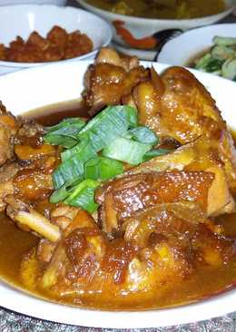 Ayam saus karamel fantasia aka ayam kecap legit