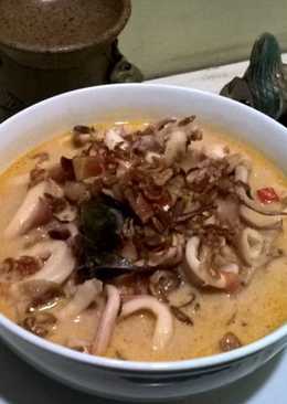 Tumis Cumi Kuah Santan