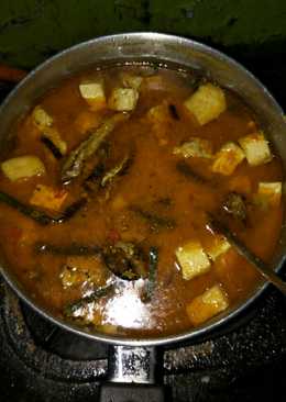 Sayur tahu tempe pindang pedas#BikinRamadanBerkesan