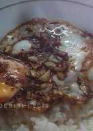 Telur ceplok kecap asin pontianak