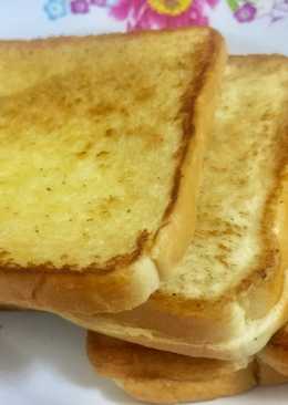 Roti tawar Bakar simple bingits