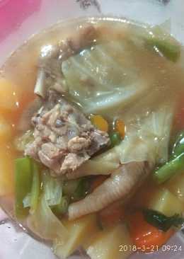 SOP ayam sederhana