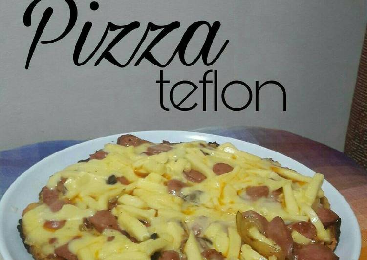 gambar untuk resep makanan Pizza Teflon