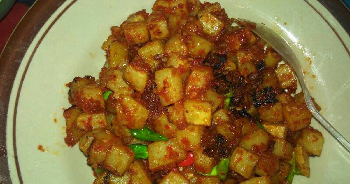 Resep Sambal  goreng  kentang  petai  rawit seuhah oleh Lely 