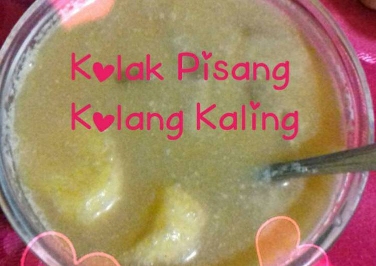 resep lengkap untuk Kolak pisang kolang kaling ala BundaBunga