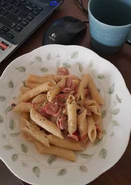 Penne carbonara