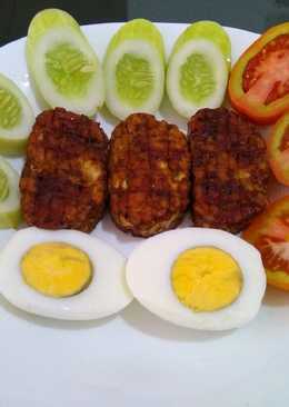 Tempe bacem#Makan siang(diet bersama sayað#day 9)