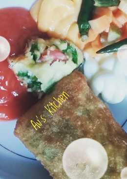 Martabak telur mini