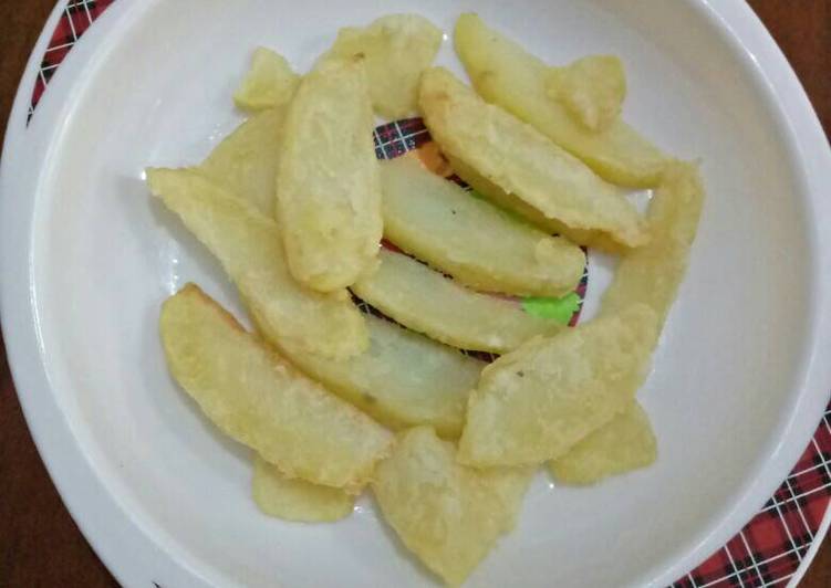 Resep Kentang goreng crispy By Wafda