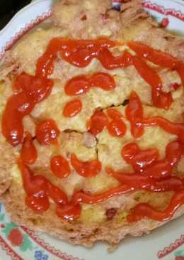 Omlet tahu simple enak