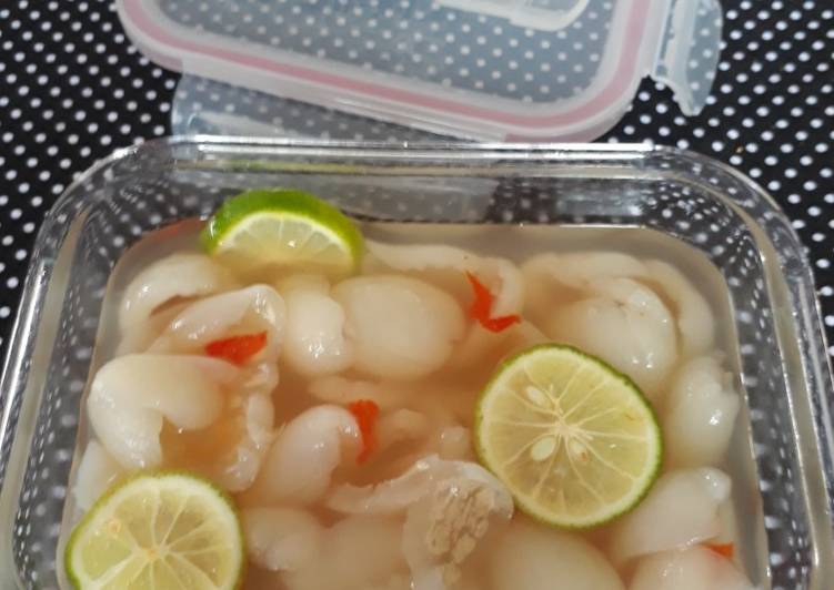 resep makanan Asinan Rambutan